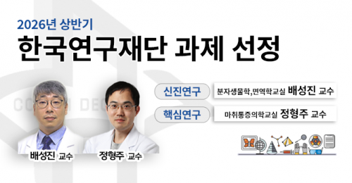 <p>2026년 상반기 한국연구재단 과제 선정</p>